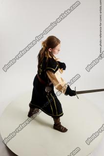Vinga Medieval Pose With Sword
